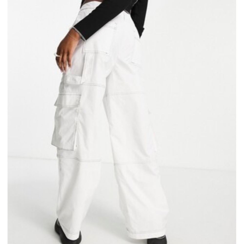 The Ragged Priest Wide Leg Baggy Combat Pants with Wide Leg Panels Size S - Picture 7 of 12